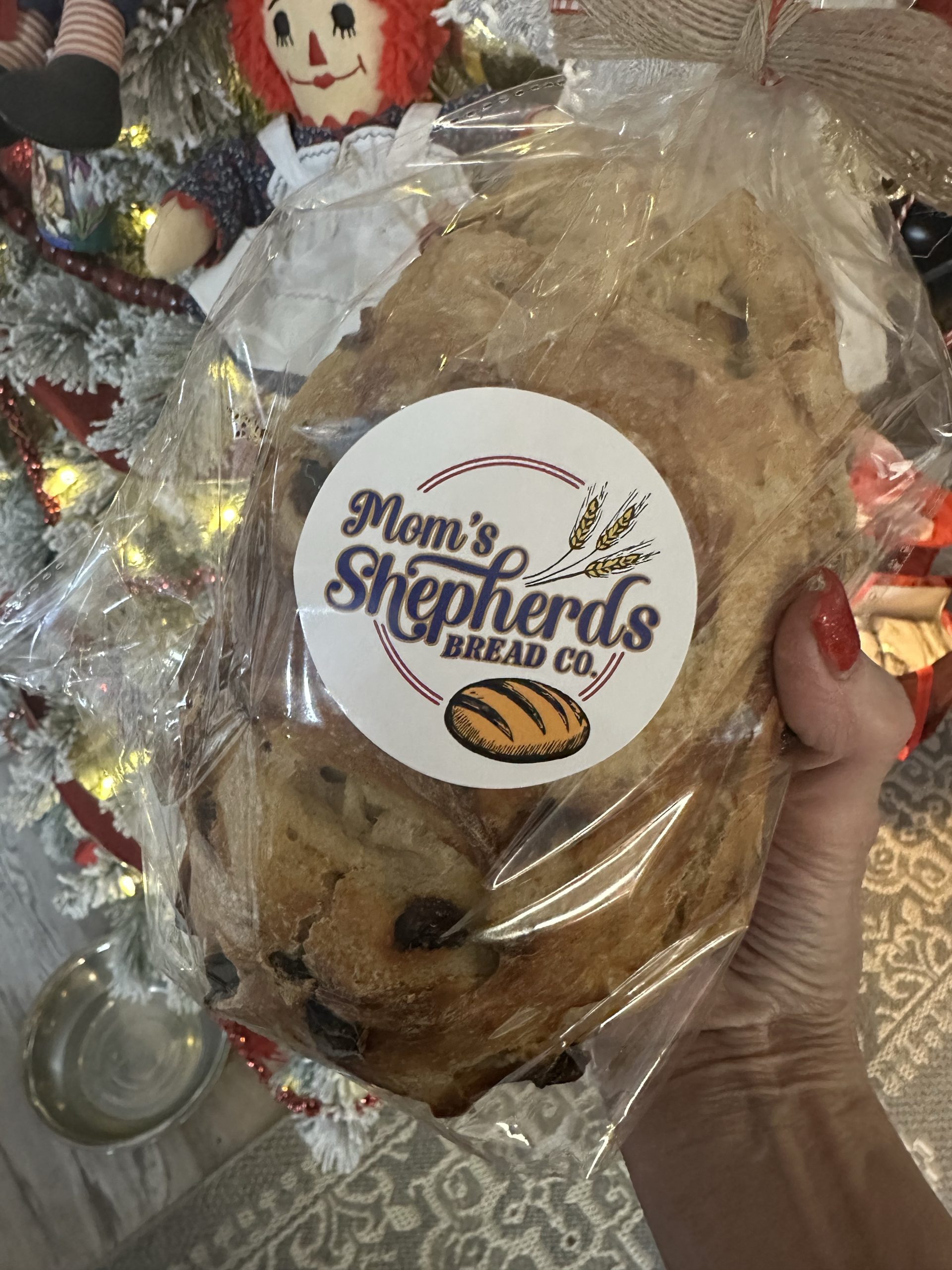 Orange & Cranberry Sourdough Round