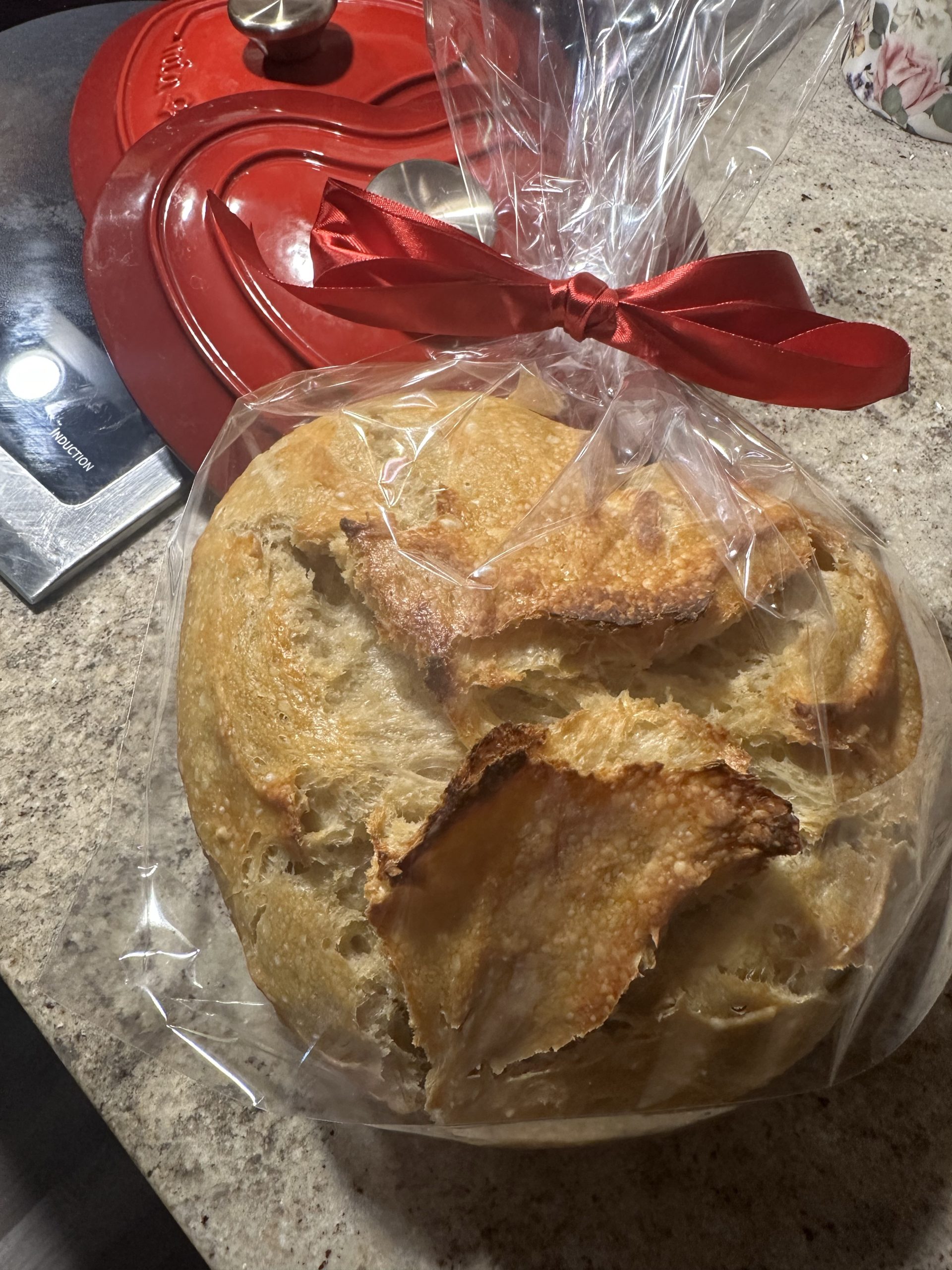 P.S. I Love you! Sourdough Heart Shaped Loaf